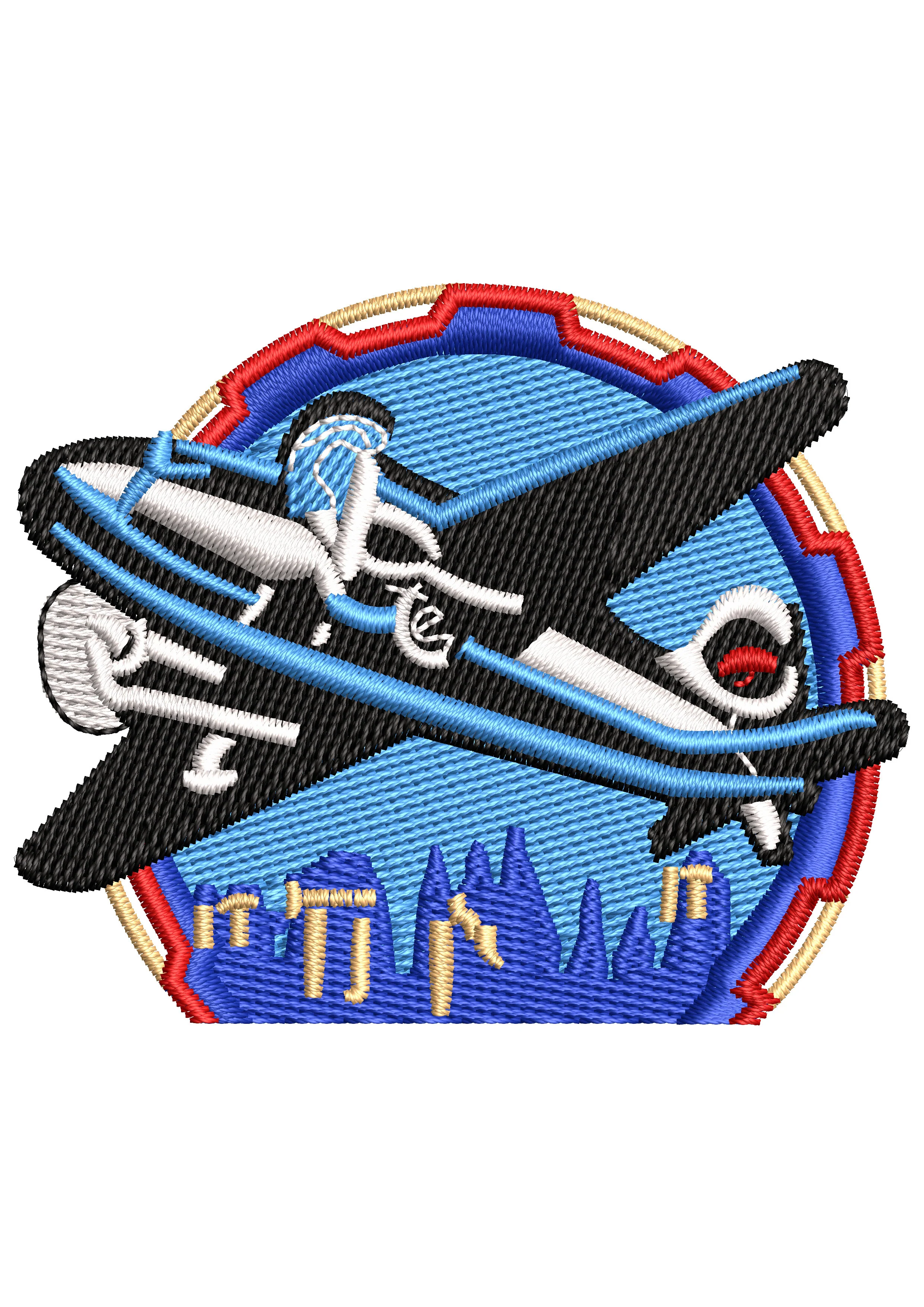 Vehicles & Machines Embroidery